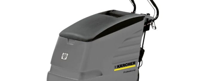 Làm mới sàn nhà xưởng bằng máy chà sàn Karcher BD 530 Ep Máy làm mới sàn nhà xưởng Karcher BD 530 Ep