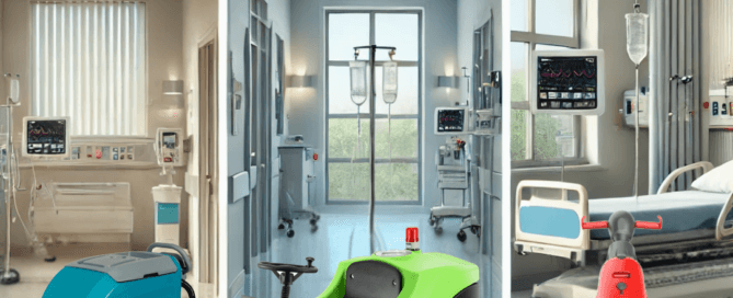 Ứng dụng của máy lau sàn công nghiệp trong bệnh viện Các loại máy lau sàn cho bệnh viện