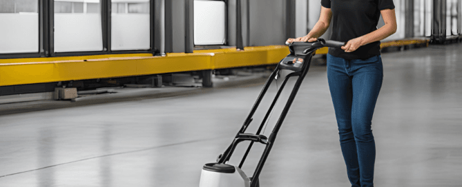 Hướng dẫn chi tiết sử dụng máy chà sàn đơn công nghiệp Cách vận hành máy chà sàn đơn